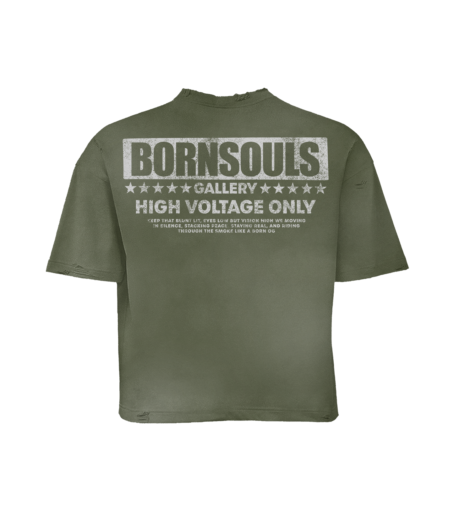 “815” Cropped Fit Tee