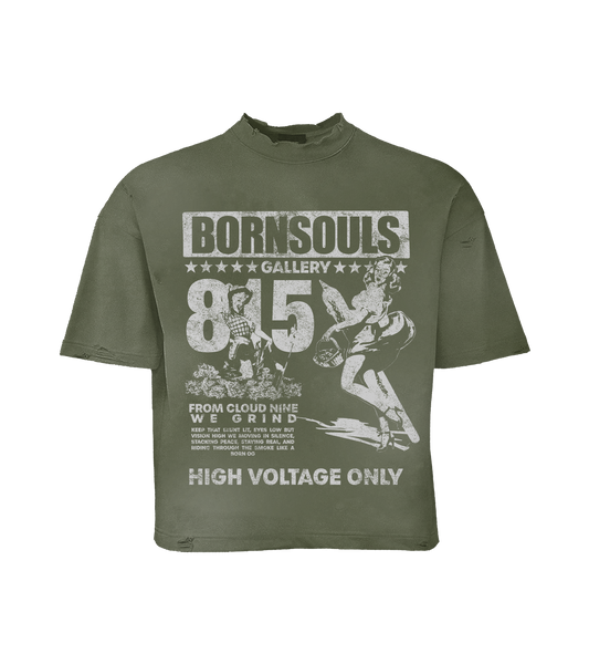 “815” Cropped Fit Tee