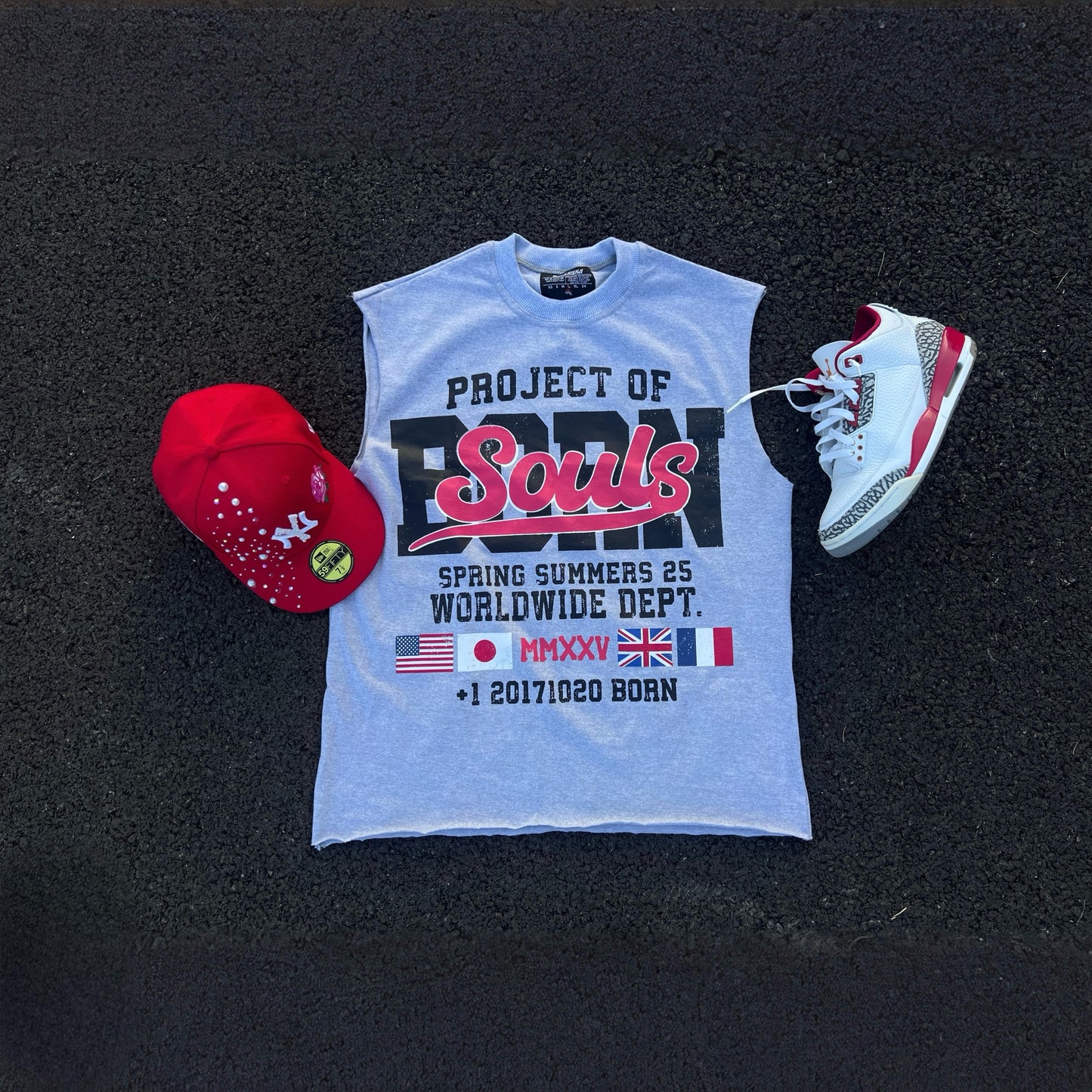 “Global Souls” Sleeveless Tee